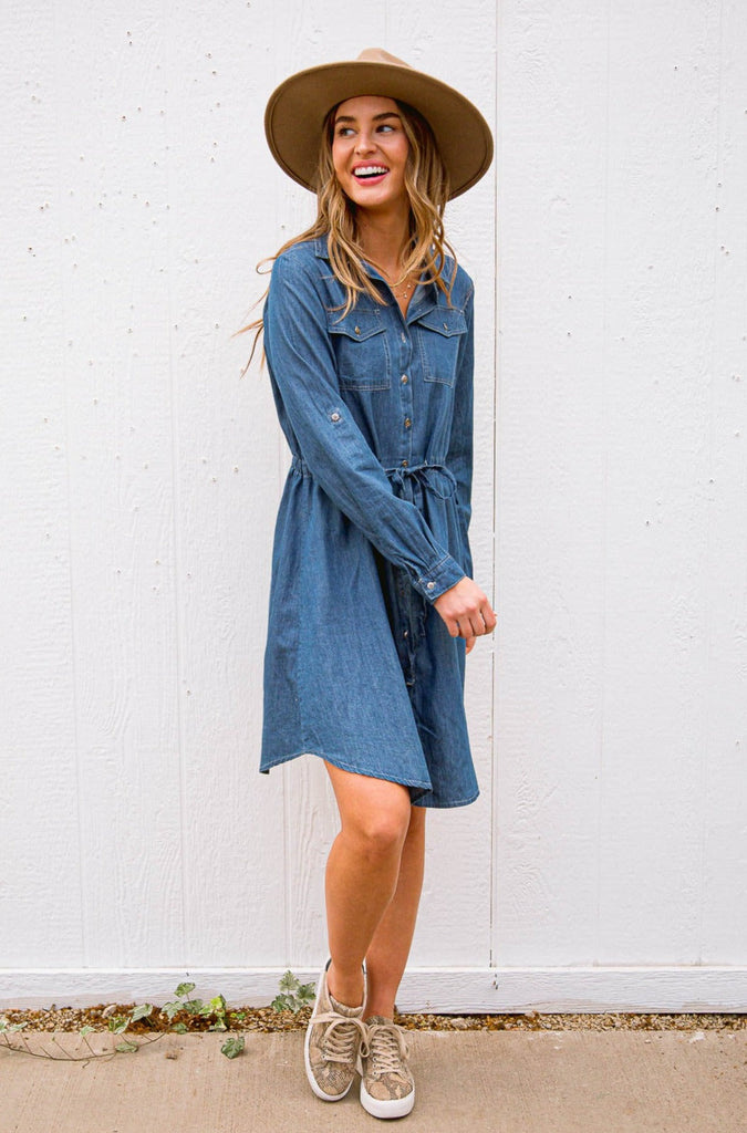 Midwest Denim Dress – Aydin & Ella